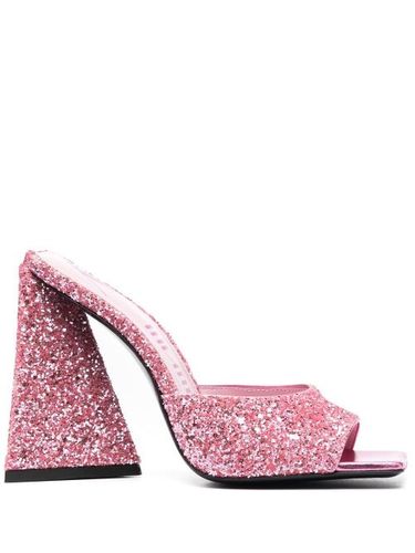 Mules Devon 115 mm à sequins - The Attico - Modalova