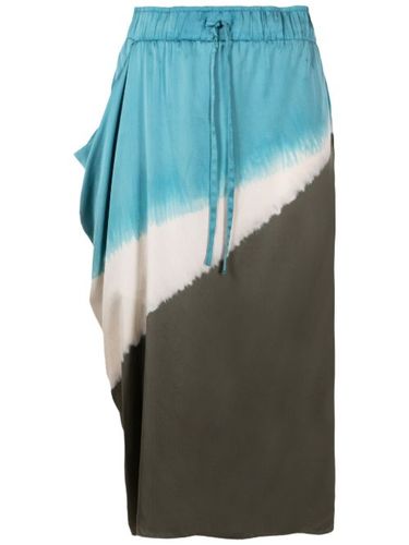 Jupe mi-longue à imprimé tie dye - Uma | Raquel Davidowicz - Modalova