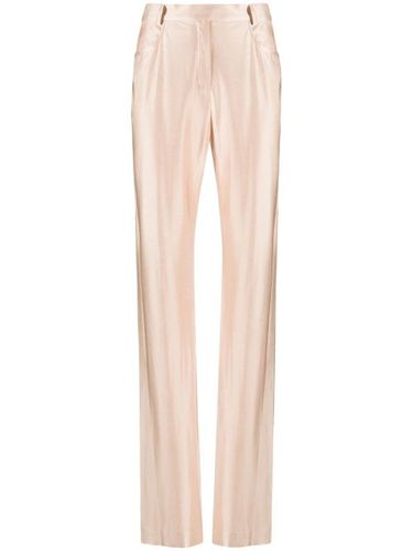 Pantalon en satin à taille haute - Alexandre Vauthier - Modalova