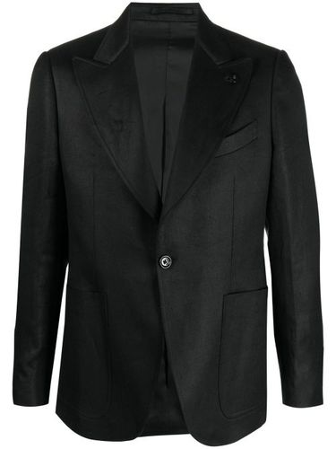 Blazer à simple boutonnage - Lardini - Modalova