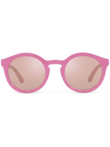 Lunettes de soleil Gamers à monture ronde - Dolce & Gabbana Eyewear - Modalova