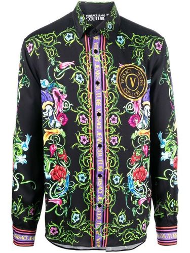 Chemise à imprimé graphique - Versace Jeans Couture - Modalova