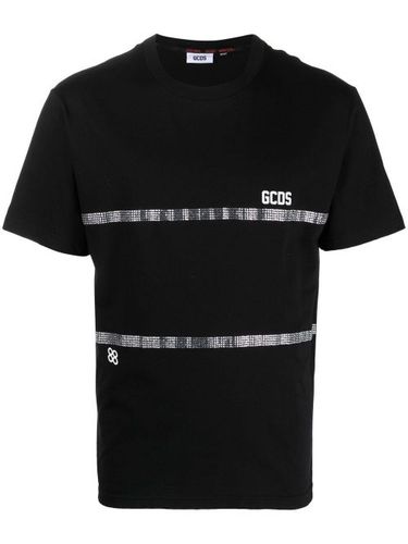 T-shirt à ornements en cristal - GCDS - Modalova