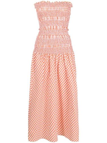 Robe mi-longue à épaules dénudées - Kenzo - Modalova