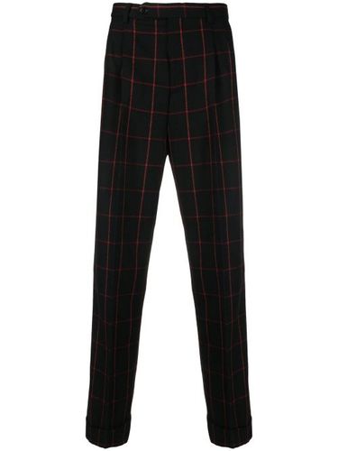 Pantalon imprimé à coupe droite - Gucci - Modalova