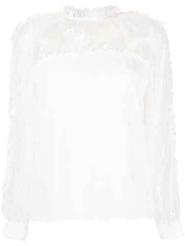 Blouse en dentelle à manches longues - PINKO - Modalova