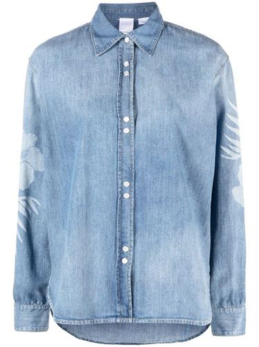 Chemise en jean Gufare à fleurs - PINKO - Modalova