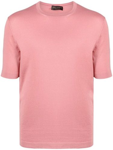 T-shirt en coton à col rond - Dell'oglio - Modalova