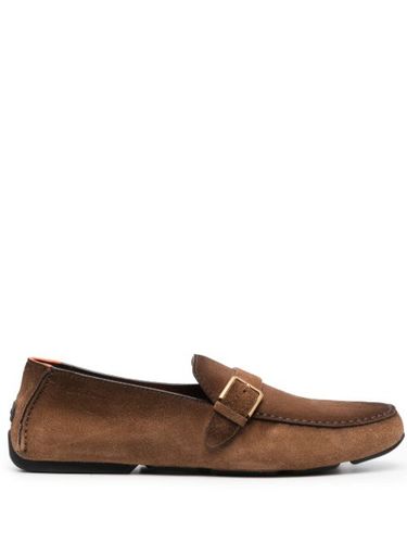 Mocassins à détail de boucle - Santoni - Modalova