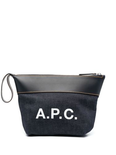 Pochette à logo imprimé - A.P.C. - Modalova