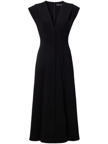 Robe mi-longue plissée à mancherons - Proenza Schouler - Modalova