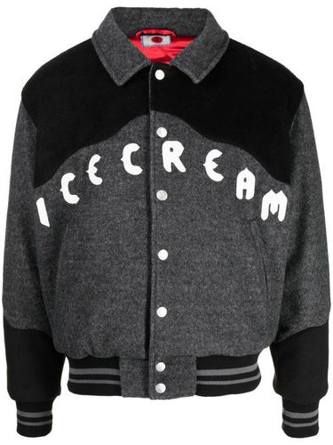 Veste teddy à logo brodé - ICECREAM - Modalova