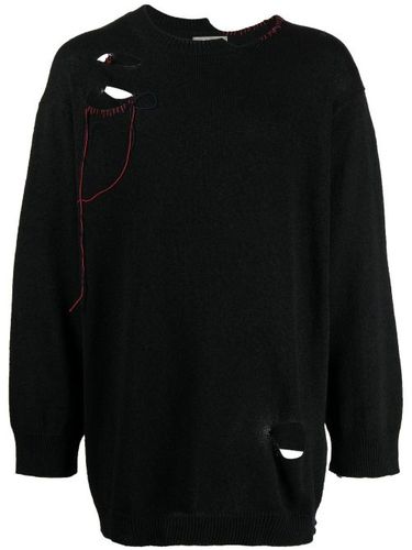 Pull à détails de découpes - Yohji Yamamoto - Modalova