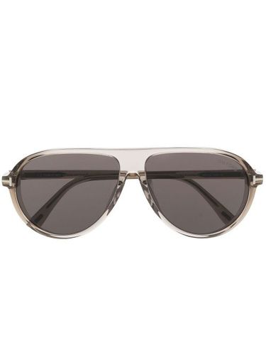 Lunettes de soleil à monture pilote - TOM FORD Eyewear - Modalova