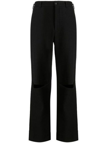 Pantalon droit à découpes - Comme des Garçons Homme Plus - Modalova