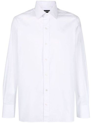 Chemise en coton à manches longues - TOM FORD - Modalova