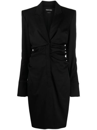 Robe mi-longue froncée - TOM FORD - Modalova