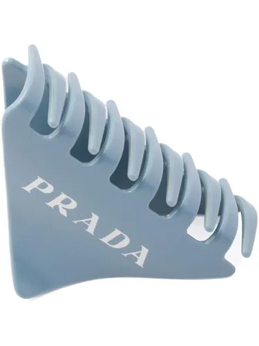 Barrette à logo imprimé - Prada - Modalova