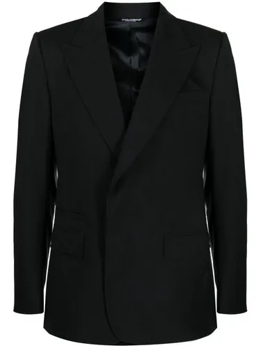 Blazer à simple boutonnage - Dolce & Gabbana - Modalova