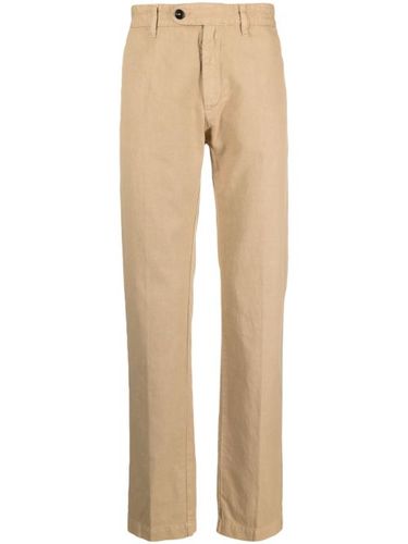 Pantalon chino à coupe droite - Massimo Alba - Modalova