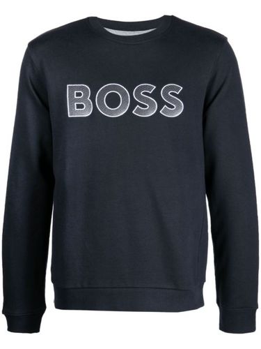 BOSS sweat à logo brodé - Noir - BOSS - Modalova