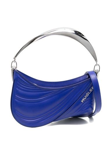 Petit sac cabas embossé Spiral Curve 01 - Mugler - Modalova