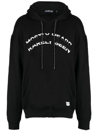 Hoodie en coton à logo embossé - Mostly Heard Rarely Seen - Modalova