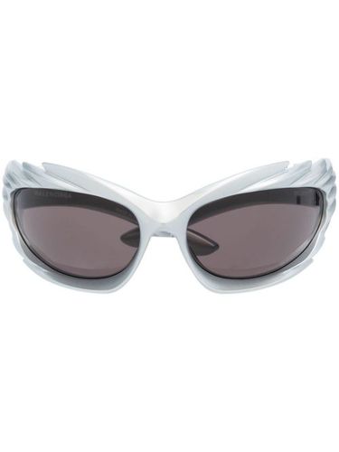 Lunettes de soleil Spike à monture rectangulaire - Balenciaga Eyewear - Modalova