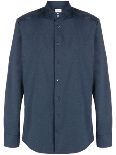 Chemise nervuré à manches longues - Traiano Milano - Modalova