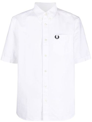 Chemise en coton à manches courtes - Fred Perry - Modalova