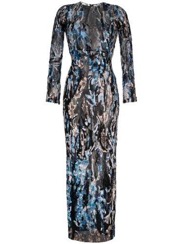 Robe en tulle à ornements - Saiid Kobeisy - Modalova