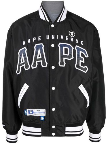 Veste bomber à patch logo - AAPE BY *A BATHING APE® - Modalova