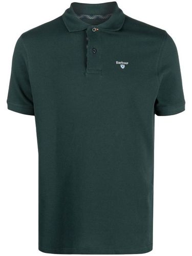 Barbour polo à logo brodé - Vert - Barbour - Modalova