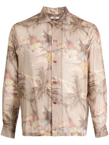 Chemise en soie à imprimé tropical - BODE - Modalova