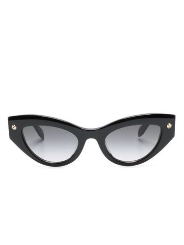 Lunettes de soleil à détails de clous - Alexander McQueen Eyewear - Modalova