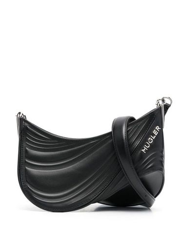 Petit sac à bandoulière embossé Spiral Curve 01 - Mugler - Modalova