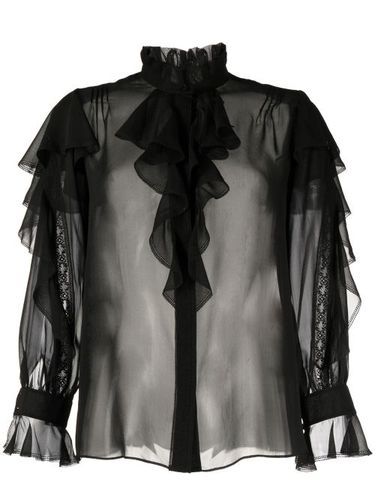 Chemise en soie à effet de transparence - SHIATZY CHEN - Modalova