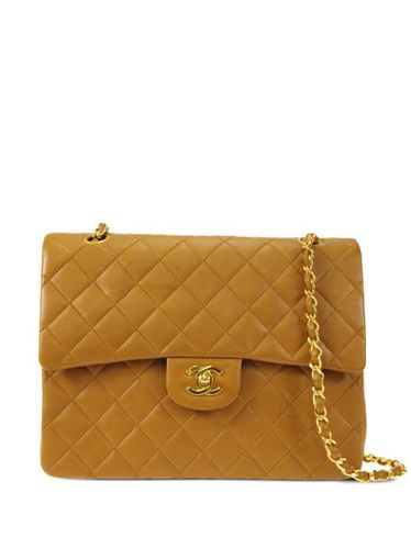 Sac porté épaule Double Flap médium (1990) - CHANEL Pre-Owned - Modalova