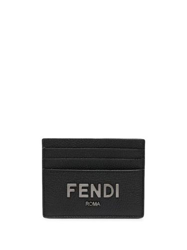 Porte-cartes à logo embossé - FENDI - Modalova