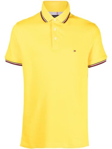 Polo à logo brodé - Tommy Hilfiger - Modalova