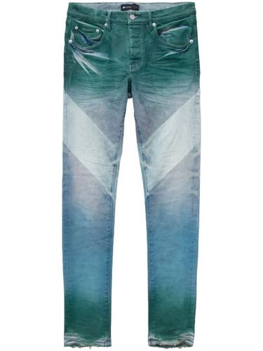 Jean délavé à taille basse - Purple Brand - Modalova