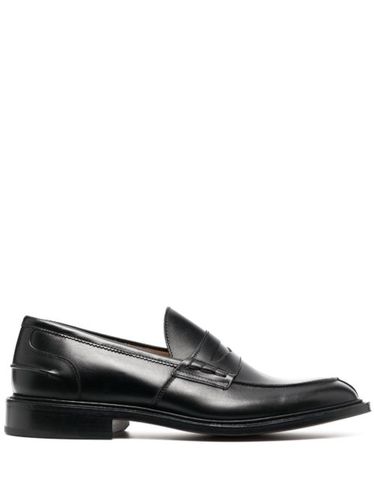 Mocassins en cuir à bout en amande - Tricker's - Modalova