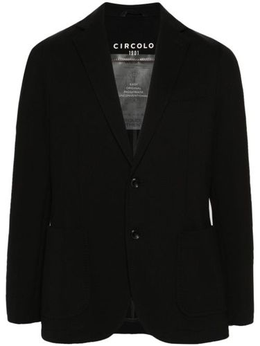 Blazer en piqué à simple boutonnage - Circolo 1901 - Modalova