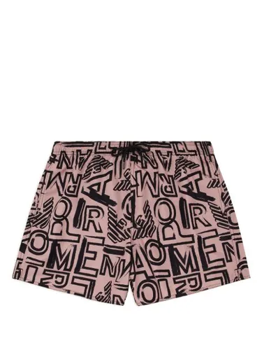 Short de bain à logo imprimé - Emporio Armani - Modalova
