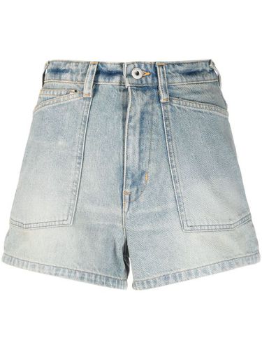 Short en jean à taille haute - Kenzo - Modalova