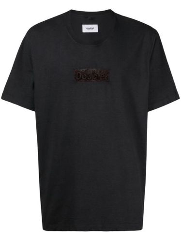T-shirt en coton biologique à patch logo - Doublet - Modalova