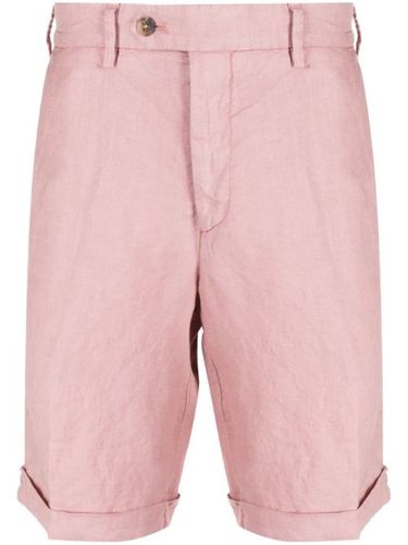 Lardini bermuda en lin - Rose - Lardini - Modalova