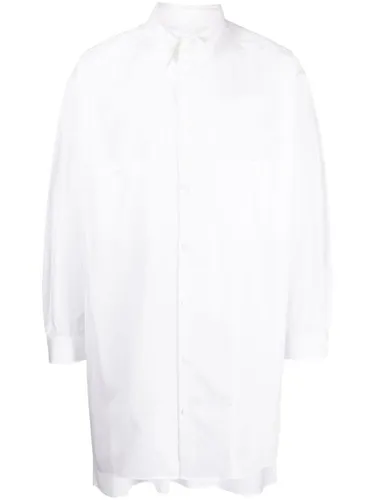 Chemise en coton à empiècements - Yohji Yamamoto - Modalova