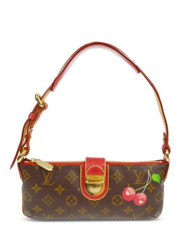 X Takashi Murakami sac à main Monogram Moon Cherry (2005) - Louis Vuitton Pre-Owned - Modalova