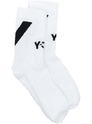Chaussettes à logo en intarsia - Y-3 - Modalova